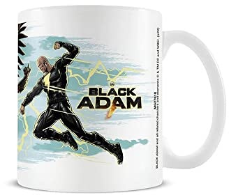 Pyramid International DC Comics Black Adam Mug (Black Adam vs Hawkman Design) in Presentation Gift Box - Official Merchandise
