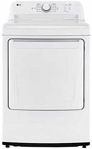 LG 7.3 cu. ft. Ultra Large Capacity Rear Control Electric Dryer with Sensor Dry White