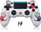 Mando Compatible con Ps-4,Mando Joystick Inalámbrico Compatible con PS-4/Pro/Slim/PC,Batería Integrada de 600 mAh con Doble Sensor de Vibración/6 Ejes (Palma)