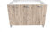 MABEL Meuble sous-sol cuisine Node 3 portes organisateur en bois mélaminé finition bois facile à monter - L 120 cm x P 50 cm x H 80,5 cm