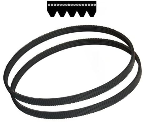 2 Pieces Bread Machine Drive Belts Replacement for Panasonic Breadmaker SD-YD250 SD-B2510
