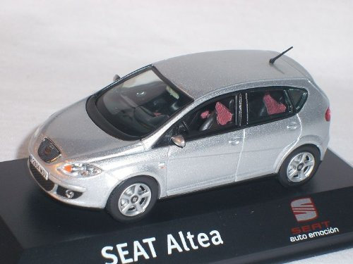 Generisch Seat Altea Silber 1/43 Modell Auto Modellauto