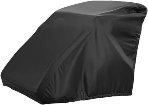 YUETTYY Housse de remorque de vélo, imperméable, anti-poussière, noir, tissu Oxford, 84 x 140 x 99 cm