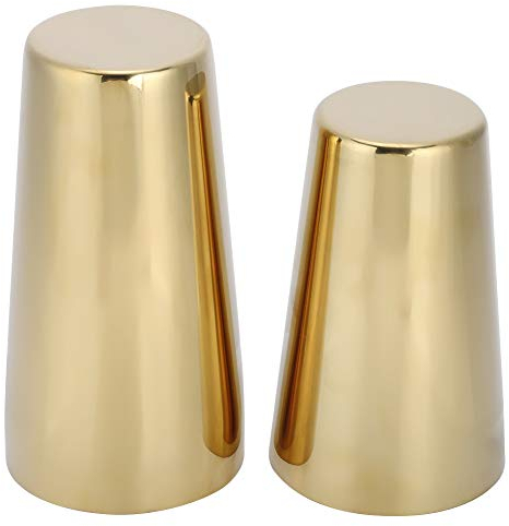 Cocktail Shaker Kit, Easy to, Simple to Use Bottle for Making Iced Coffee and Cocktails (Gold)