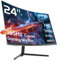 KTC 24 inch 1500R Curved Gaming Monitor 165Hz 1ms FHD 1080p VA Tilt Adaptive Sync HDR 110% sRGB DP/HDMI, VESA for Gaming Home Office Business PS5 PC Monitors