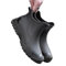 YDYAENIO Stivali Corti Uomo, Scarpe Antipioggia e Impermeabili, Scarpe da Lavoro in Gomma, Black, 40 EU