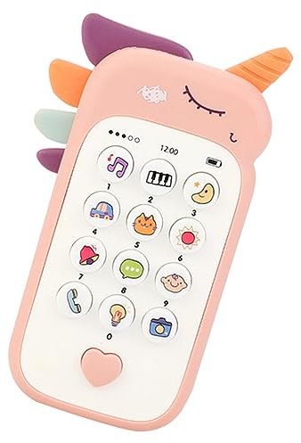 BESTonZON Teléfono Móvil para Niños Juguetes para Bebés Teléfono Inalámbrico Juguetes para Niños Pequeños Jugar Teléfono Celular Juguetes para Bebés Juguetes para Niños Juguete para Niños