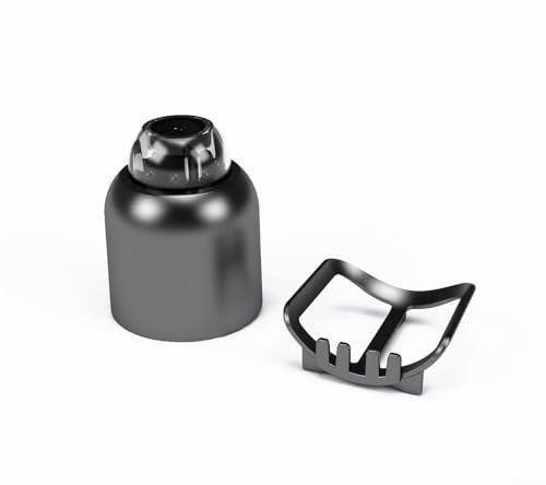 CARMOTTER Telecamera IP wireless HD 1080p, mini telecamera WiFi portatile con connettività WiFi e registratore audio segreto (X5)