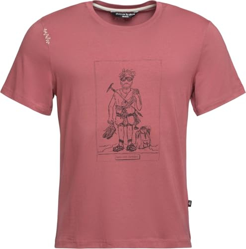 Chillaz Homo Mons Ascendere T-Shirt Men, M, red