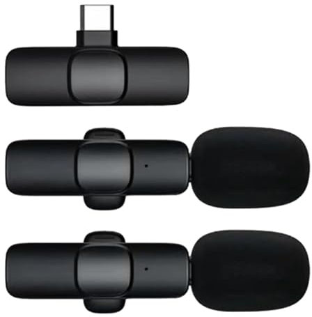 Generisch Drahtloses Mikrofon - Handmikrofon - Tragbarer Antistatischer Sprachsender Für Musik Spiele Podcasts Reisen Vlogs Arbeitsplatz Zuhause