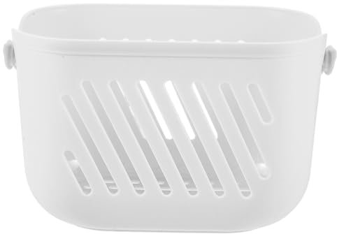 Ipetboom Hanging Shower Storage Basket Compact Mesh Toiletry Organizer for Bathroom Quick Dry Design with Hook for Bath Accessories and Cleaning Supplies