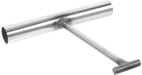 ELAYARD Kanaldeckelheber aus Metall Robuster Schachtdeckelhaken mit Förmigem Design für Sicheres Anheben von Schachtdeckeln Rolltoren und Gitterrosten