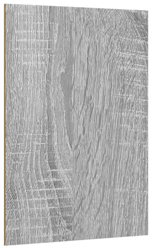 vidaXL Decor Panels 150 pcs Grey Sonoma 15 x 21 x 0.27 cm, Craft Room, Modern Rectangular Decorative Panels, Engineered Wood, Functional Decor, Crafting Materials, Artistic Supplies