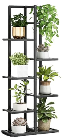 Pflanzenständer Regal für mehrere Töpfe, wasserdichtes Eck-Design, Blumenständer