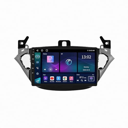 Carplay Display für Apple Carplay & Android Auto für Opel Adam 2013-2016 Corsa E 2015-2019 Bluetooth Freisprecheinrichtung, Radio, Bildschirm, Lenkradsteuerung, 4 Kern 1G+32G