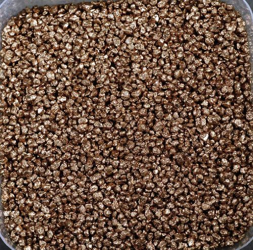 Aquarienkies, Rundkies 5kg, 2-3mm, Kupfer metallic