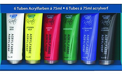 6er Acrylfarben á 75 ml