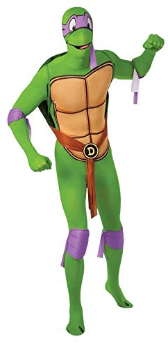 Rubie 's Offizielles Teenage Ninja Turtles Donatello-Kostüm, zweite Haut - groß