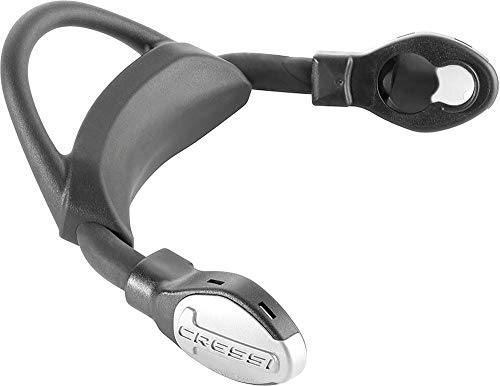 Cressi Bänder EBS Strap Regular Fit Pair Ara-Pro Light, Schwarz, BZ150005