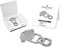 Geschenkartikel: ROMINOX Key Tool // Football – 18 Funktionen, Keytool Schlüsselanhänger Fußball-Fan, Multitool inkl. Funktionsbeschreibung, Multifunktionswerkzeug, Fußball EM, World Cup