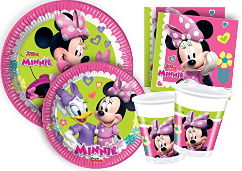 Ciao Kit Party Tabla Disney Minnie Happy Helpers S (8 persone) Multicolor, Y4384