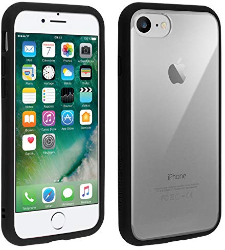 iPhone SE (2020) / 8 / 7 Hülle Backcover Transparent Schwarz Rhinoshield MOD NX Kunststoff