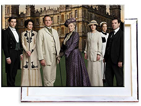 Unified Distribution Downton Abbey - 60x40 cm Kunstdruck auf Leinwand • erstklassige Druckqualität • Dekoration • Wandbild