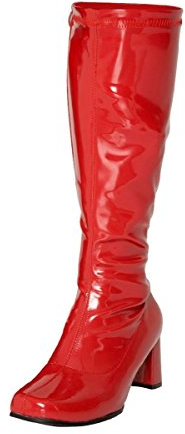 Gizelle Damen Gogo Kniehohe Stiefel, rot, 40 EU
