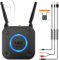 1Mii Ricevitore Bluetooth 5.1 HiFi, Adattatore Audio Bluetooth Controllo Volume, Uscita Ottica, Coassiale, AUX, RCA, aptX Bassa Latenza per Amplificatore, Impianto Stereo, Lungo Raggio 60m