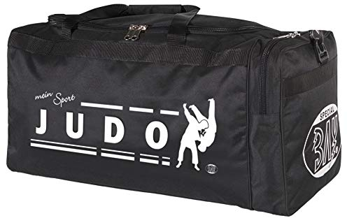 Sporttasche Mein Sport Judo Star, Tasche, Trainingstasche, Judotasche Bag, schwarz, 70 x 32 x 30 cm Motiv Judosport