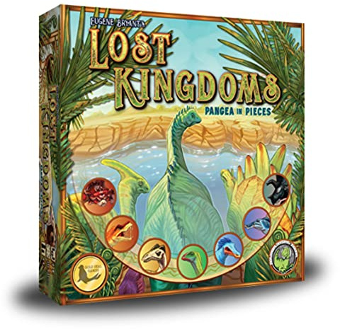 Galactic Raptor Games - Lost Kingdoms Pangea in Pieces - English Edition - Mehrfarbig, Einzelstück