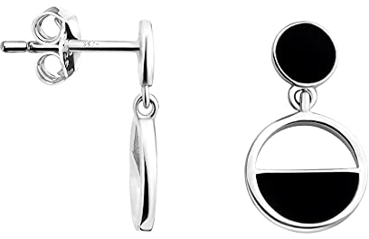 SOFIA MILANI - Damen Ohrringe 925 Silber - Kreis Ohrhänger - 21122