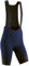 Gonso SQlab GO Bib W, Kurze Damen Träger-Radhose, Tights mit ergonomischem SQlab Sitzpolster, Innovative Schnittführung ohne Seitennaht, Enganliegende Passform, Blau, Gr. 36