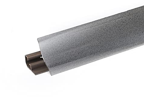 DQ-PP 3m WINKELLEISTE | Granit Eliza | 23 x 23mm | PVC | Küchenleiste Arbeitsplatte Abschlussleiste Leiste Küche Küchenabschlussleiste Wandabschlussleiste Tischplattenleisten