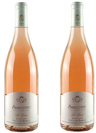 Domaine Sylvain Bailly Sancerre Rosé 13% ABV 2 x 75cl | Shows floral aromas and fresh red berry notes, with a balanced finish for food pairing or relaxed serving.