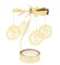Weihnachtsmann Teelicht Karussell Glas Teelichthalter Gold Teelichtglas Rotierender Kerzenhalter Eisen Metall Kerzenständer für Valentinstag Deko Geschenk Hochzeit Dekoration Wohnzimmer Tischdeko