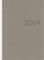 rido/idé Wochenkalender Modell studioplan int. 2024 2 Seiten = 1 Woche Blattgröße 16,8 x 24 cm grau