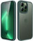 JETech Matte Case for iPhone 13 Pro Max 6.7-Inch, Shockproof Military Grade Drop Protection, Frosted Translucent Back Phone Cover, Anti-Fingerprint (Dark Green)