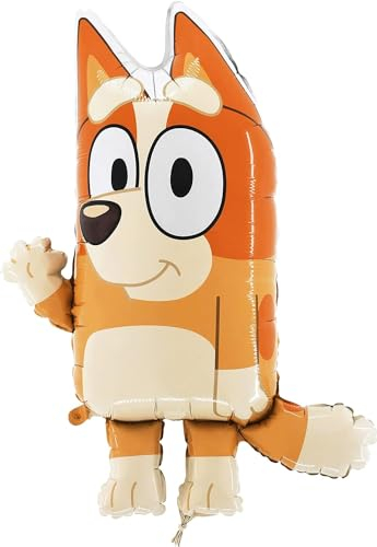 Toyland® 32-Zoll-Folienballon in Bingo-Form von Bluey – Kinder-Party-Luftballons