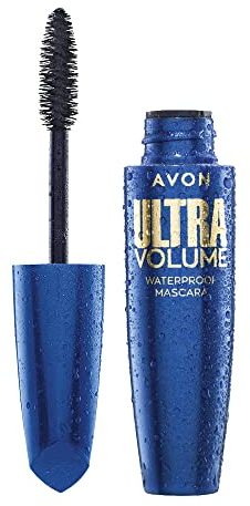Avon Ultra Volume Mascara Wasserfester 1,4g - Voluminöse Wimpern, langanhaltend - Blackest Black