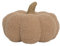 Pearhead Sherpa-Kissen, Thanksgiving und Halloween, modernes Herbsthaus, weicher Stoff und Jutestiel, Plüsch-Kürbis-Dekor, Einheitsgröße, Beige