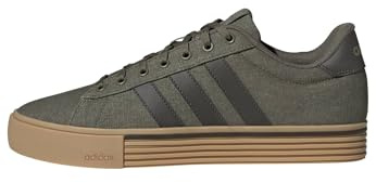 Adidas Men's Daily 4.0, Olive Strata/Shadow Olive/Gum, 11