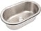 Einzelbecken-Barspüle, Küchenspüle aus Edelstahl 304, Ovales Waschbecken mit 40-mm-Ablaufloch für Boot, Wohnwagen, Wohnmobil, Wohnmobil, Heimbüro, 34,8 X 20,3 X 13,2 Cm
