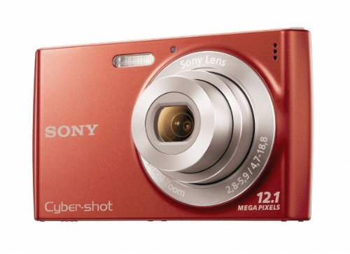 Sony Cyber-Shot W510 Compact Camera - Digital Camera Red (Renewed)
