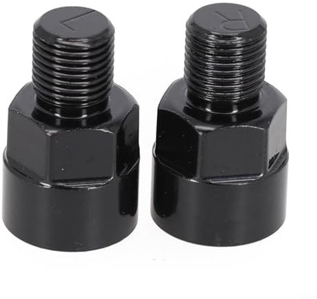 Pedaladapter für 9/16 Zoll Pedale und 1/2 Zoll Kurbeln, zuverlässiges Aluminiummaterial