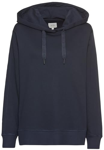 camel active Damen Hoodie aus Reiner Baumwolle