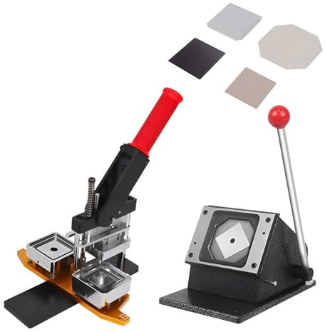 MIAOMI Photo Magnet Machine,Square Fridge Magnet Maker,Badge Maker Machine,for Decorate Refrigerators,Any Iron Furniture(63.5 * 63.5mm)