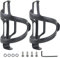 ROADNADO Carbon Bike Water Bottle Cage Bicycle Bottle Holder Ultralight Carbon Fiber Strong Drink Cup Holder with Screws for Cycling MTB Road bike, suit for Kettle 72-74 mm Diameter (Right 2pcs)