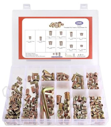 Juego de tornillos Allen, juego de tuercas hexagonales para el hogar | Juego de conectores de tornillo, herrajes domésticos para muebles de madera