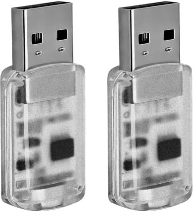 2PCS Mini USB LED Licht,Minis USB Lichts 7 Farbverläufe Umgebungslicht | Auto Innenbeleuchtung,Interieur Neon Atmosphäre, für Autos-Innenraum, Raumatmosphäre, Nachtlicht, Home Decor